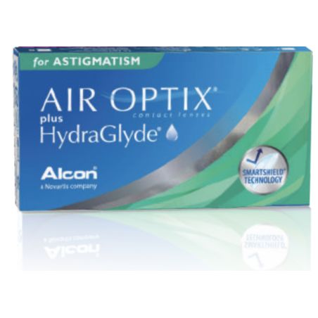 AIR OPTIX Plus HydraGlyde for Astigmatism 6 lentilles de Alcon