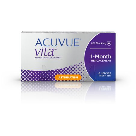ACUVUE VITA For Astigmatism 6 lentilles de Johnson & Johnson