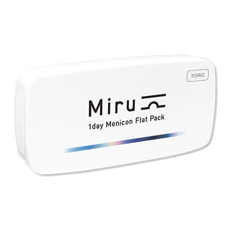 Miru 1 Day Toric Flat Pack 30 lentilles de Menicon