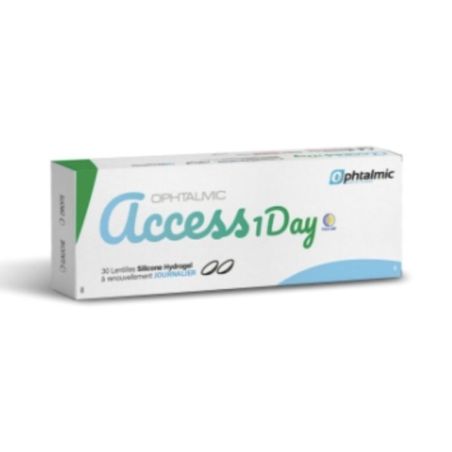OPHTALMIC ACCESS 1 Day 30 lentilles de Ophtalmic