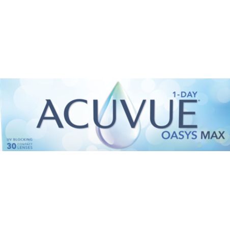 ACUVUE OASYS MAX 1 day 30 lentilles de Johnson & Johnson