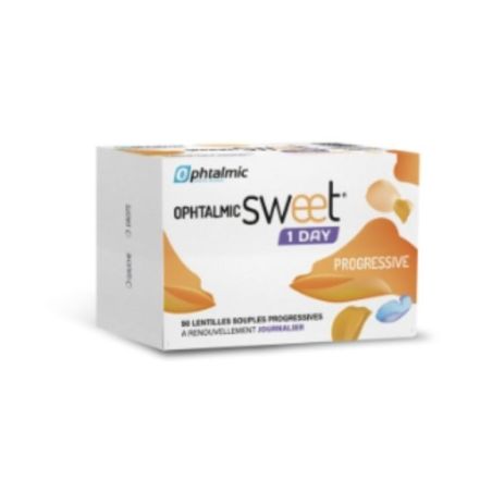 SWEET 1 day Progressive 90 lentilles de Ophtalmic