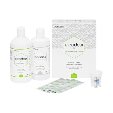 Cleadew SL Pack 100 ml + CareSolution 120 ml de Ophtecs