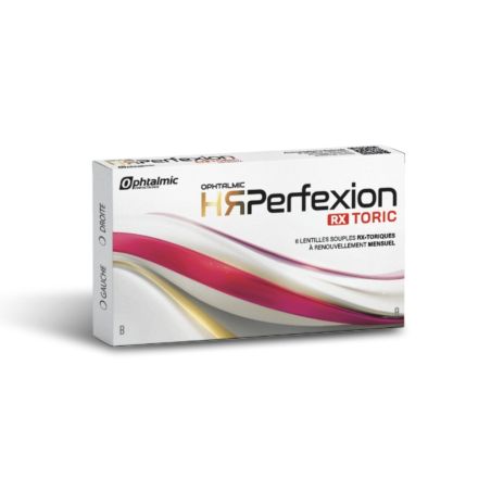 OPHTALMIC HR Perfexion RX Toric 6 lentilles de Ophtalmic | Lentilles mensuelles | LPO Clair Optic
