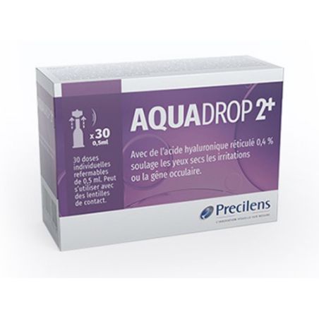 AQUADROP 2+ 30 unidoses de Precilens | LPO Clair Optic