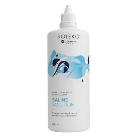 Solution Saline 360 ml de Menicon | LPO Clair Optic