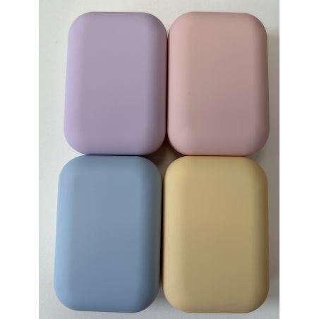 Kit de voyage étui plat couleur pastel | LPO Clair Optic