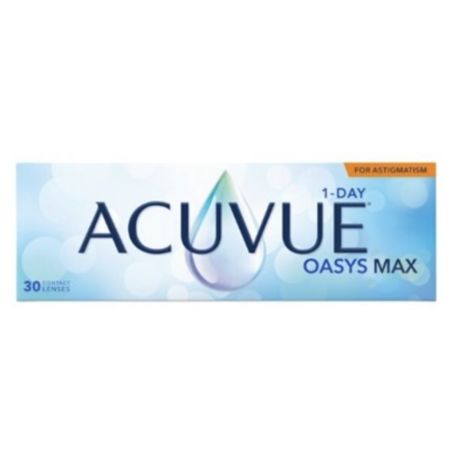 ACUVUE OASYS MAX 1 day for Astigmatism 30 lentilles de Johnson & Johnson | Lentilles journalières | LPO Clair Optic