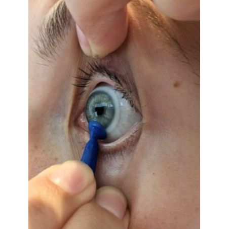 Retrait d'une lentille hybride