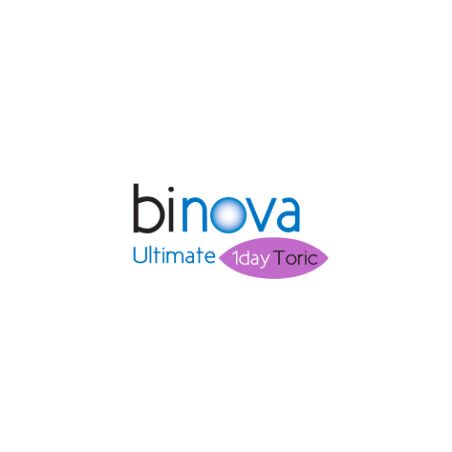 Binova Ultimate Toric 1 Day 90 lentilles de Novacel | Lentilles journalières | LPO Clair Optic