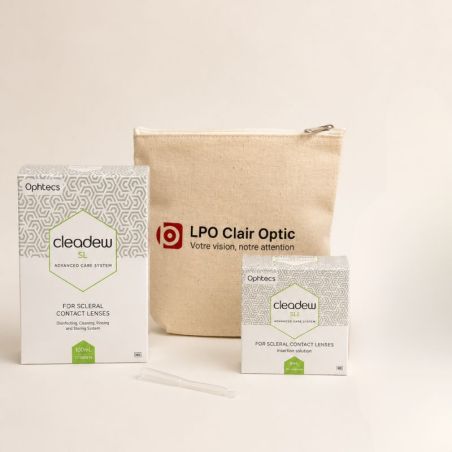 Kit voyage lentilles sclérales - Cleadew SL & SLi Ophtecs | LPO Clair Optic