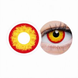 Lentille Halloween oeil de tigre disponible avec et sans correction