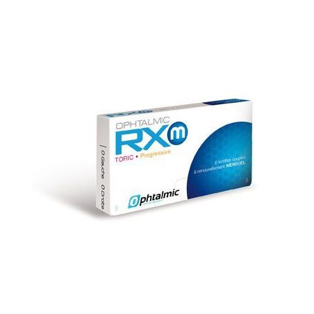 OPHTALMIC RXm Toric Progressive 6 lentilles de Ophtalmic | Lentilles mensuelles | LPO Clair Optic