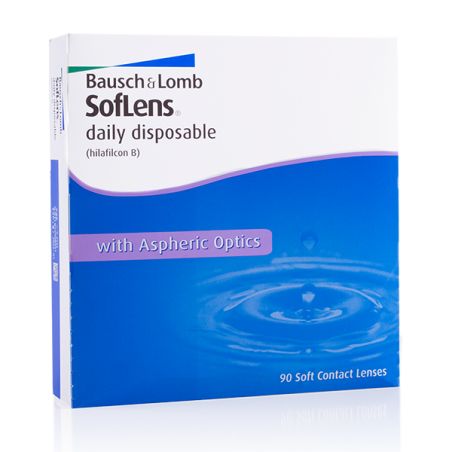 SofLens Daily Disposable 90 lentilles de Bausch & Lomb | Lentilles journalières | LPO Clair Optic