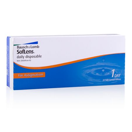 SofLens Daily Disposable For Astigmatism 30 lentilles de Bausch & Lomb | Lentilles journalières | LPO Clair Optic