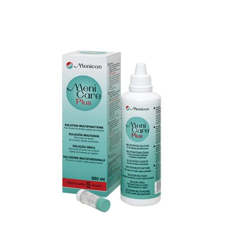 MeniCare Plus 250 ml de Menicon | LPO Clair Optic