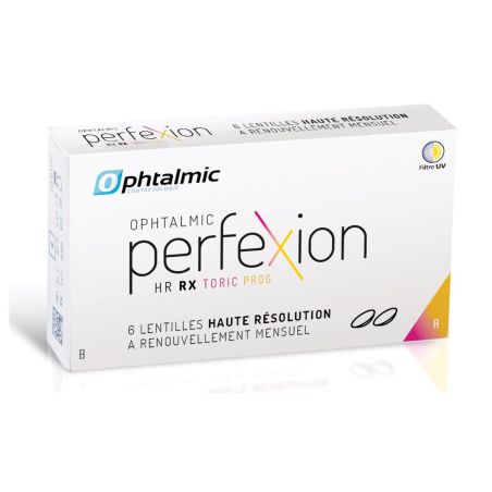 OPHTALMIC PerfeXion HR RX Toric Prog 6 lentilles de Ophtalmic | Lentilles mensuelles | LPO Clair Optic